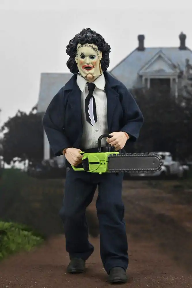 Texas Chainsaw Massacre Clothed Action Figura Leatherface (Pretty Woman Mask) 50. výročie 20 cm termékfotó