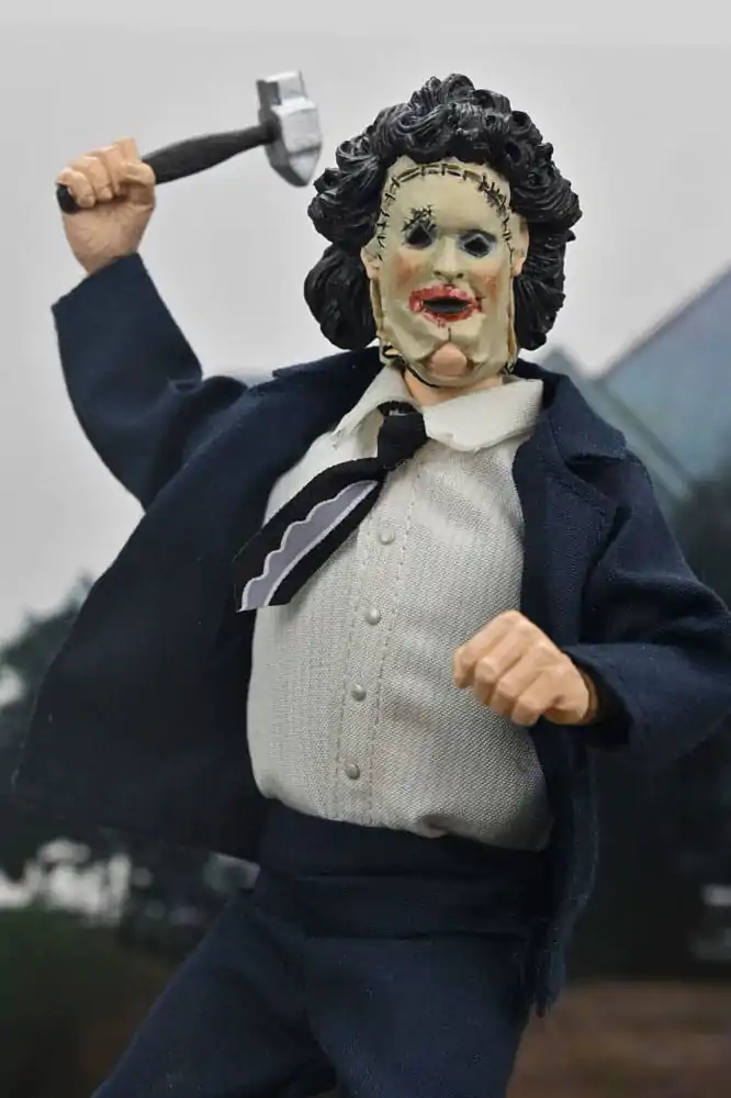 Texas Chainsaw Massacre Clothed Action Figura Leatherface (Pretty Woman Mask) 50. výročie 20 cm termékfotó