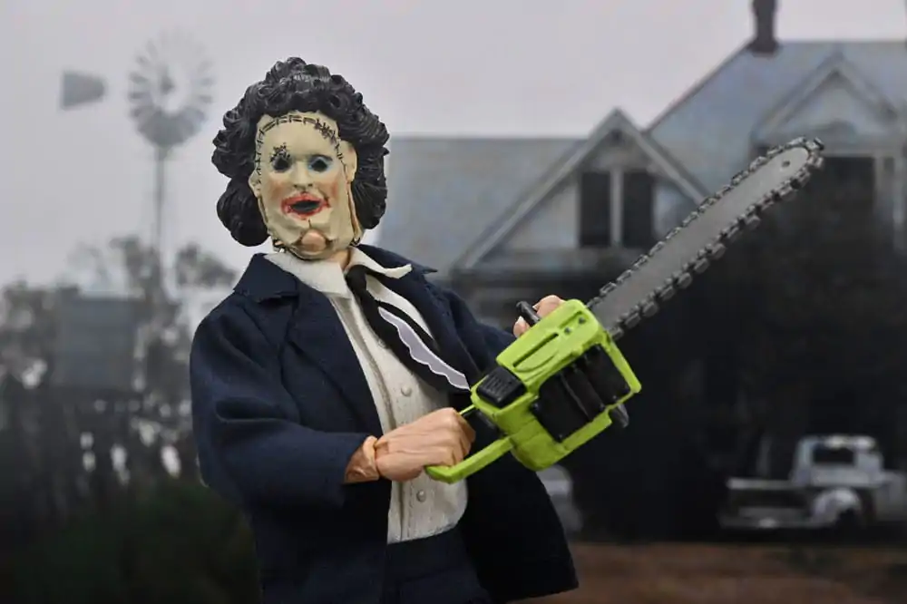 Texas Chainsaw Massacre Clothed Action Figura Leatherface (Pretty Woman Mask) 50. výročie 20 cm termékfotó