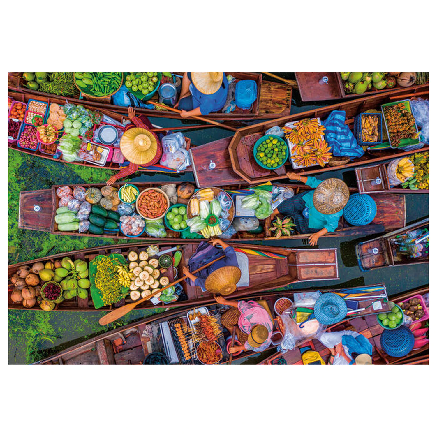 Thai Floating Market puzzle 1000 ks produktová fotografia
