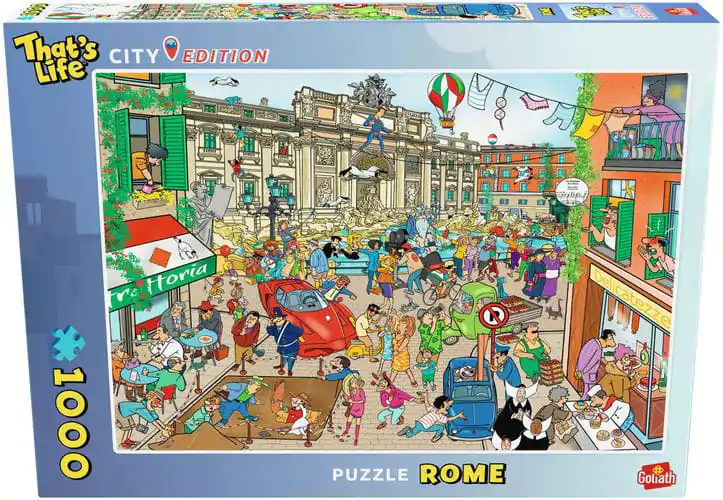 That´s Life City Edition Puzzle Rome (1000 kusov) termékfotó