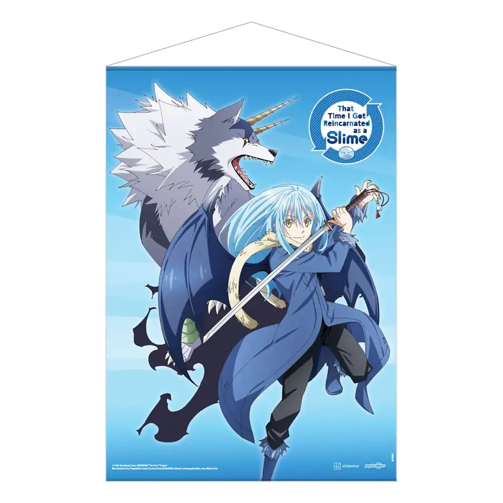 That Time I Got Reincarnated as a Slime Wallscroll Rimuru &amp; Ranga 50 x 70 cm termékfotó