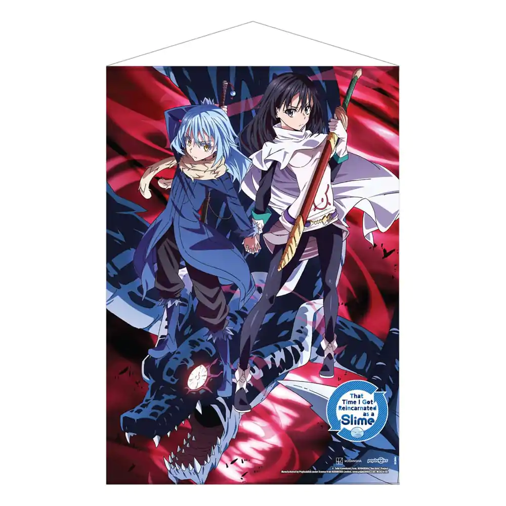 That Time I Got Reincarnated as a Slime Wallscroll Rimuru, Shizue and Veldora The Storm Dragon 50 x 70 cm nástenný zvitok produktová fotografia