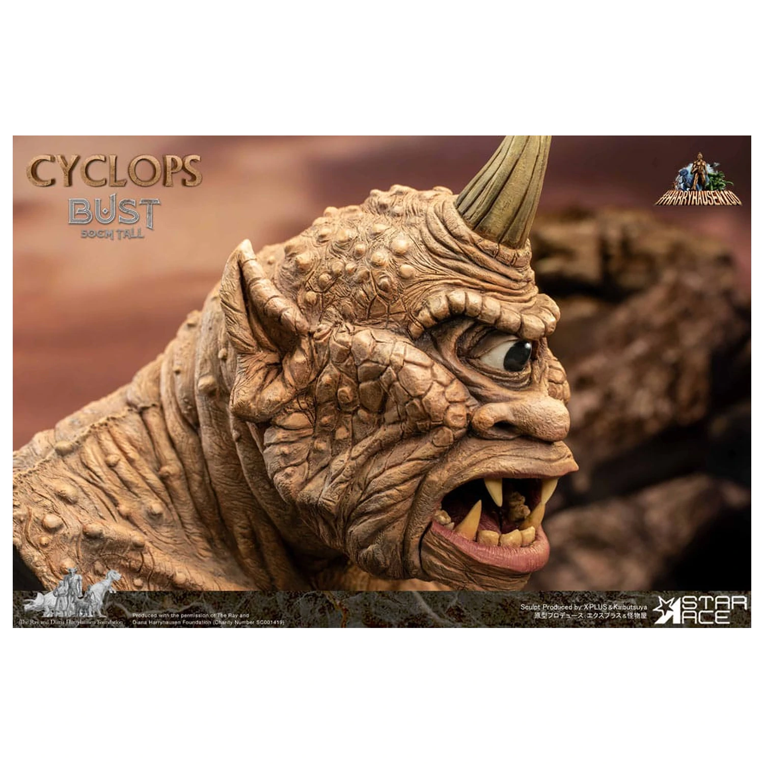 The 7th Voyage of Sinbad Bust Ray Harryhausen's Cyclops 50 cm produktová fotografia