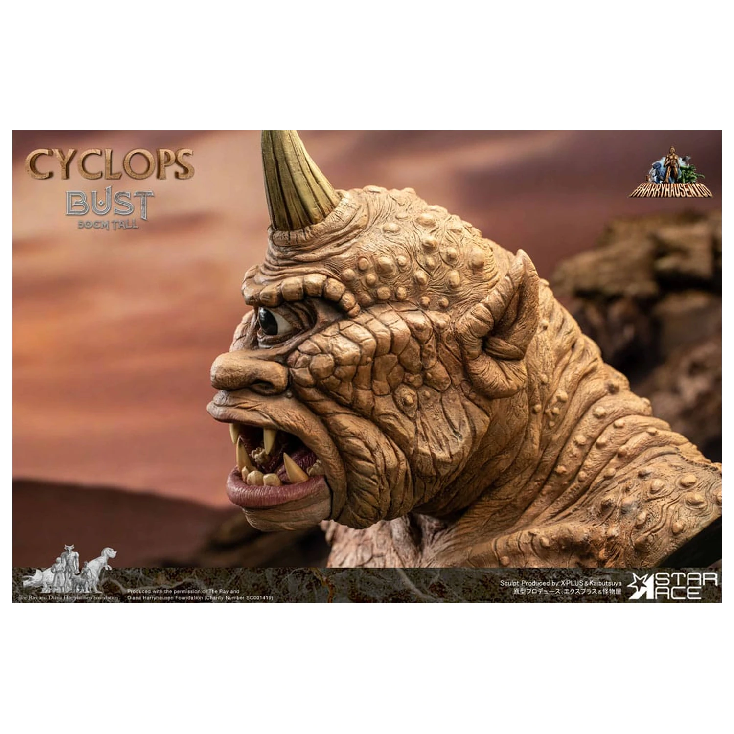 The 7th Voyage of Sinbad Bust Ray Harryhausen's Cyclops 50 cm produktová fotografia