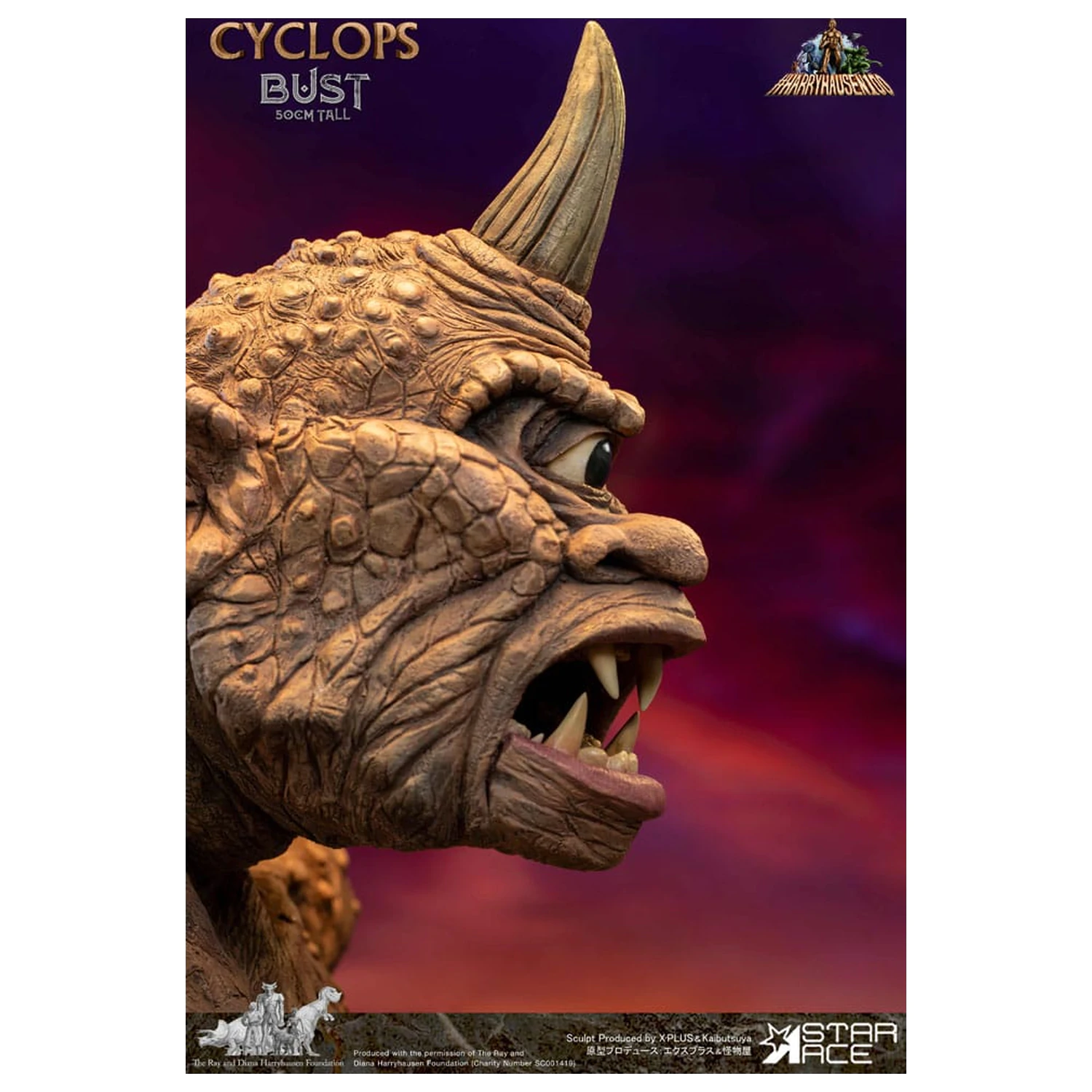 The 7th Voyage of Sinbad Bust Ray Harryhausen's Cyclops 50 cm produktová fotografia