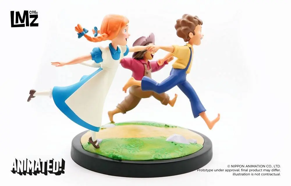 The Adventures of Tom Sawyer Animated! Socha Tom, Huck & Becky 23 cm produktová fotografia