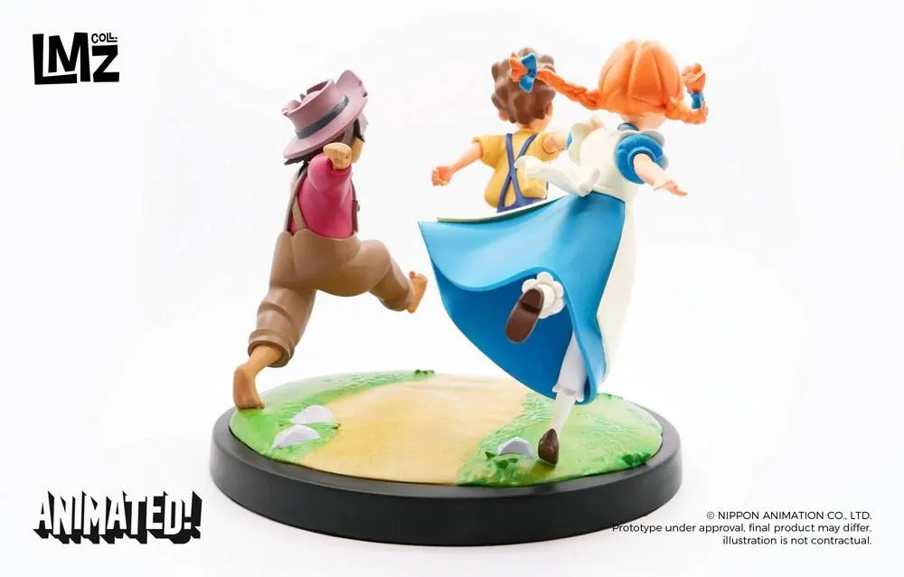 The Adventures of Tom Sawyer Animated! Socha Tom, Huck & Becky 23 cm produktová fotografia