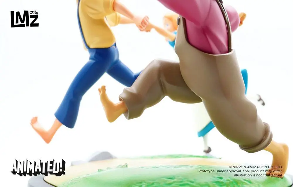 The Adventures of Tom Sawyer Animated! Socha Tom, Huck & Becky 23 cm produktová fotografia