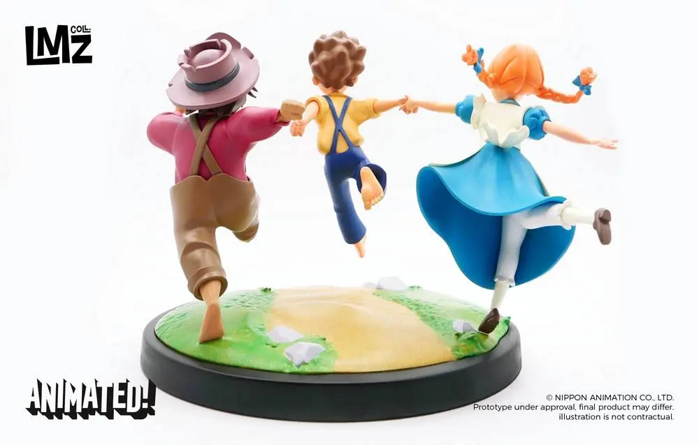 The Adventures of Tom Sawyer Animated! Socha Tom, Huck & Becky 23 cm produktová fotografia