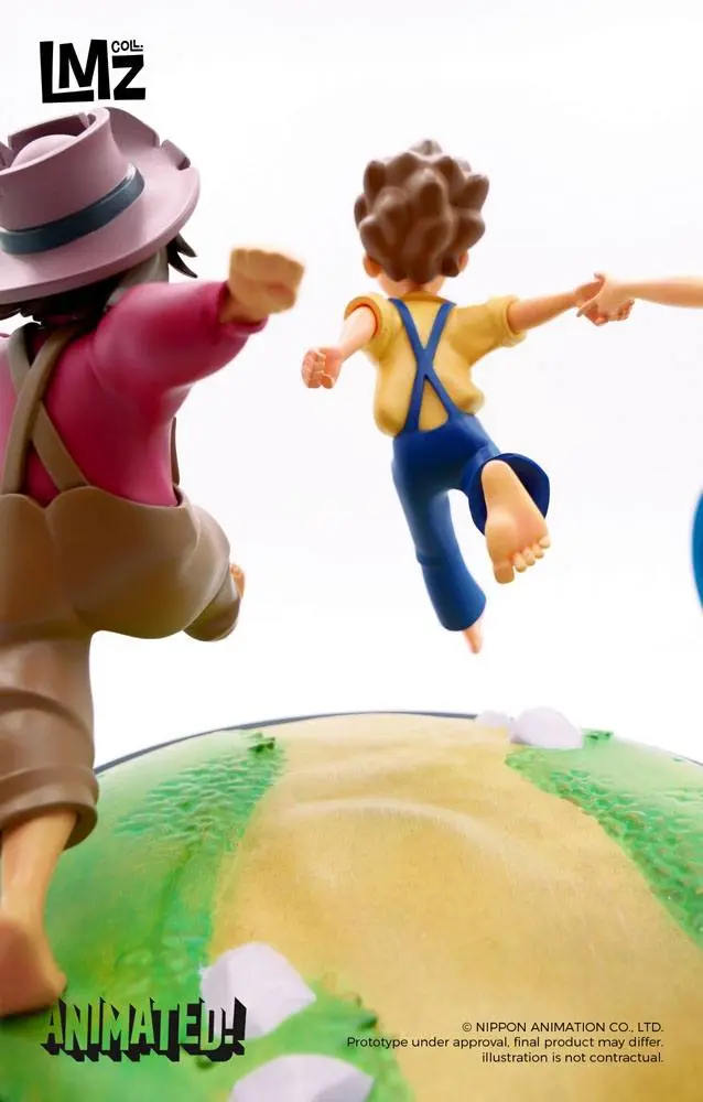 The Adventures of Tom Sawyer Animated! Socha Tom, Huck & Becky 23 cm produktová fotografia