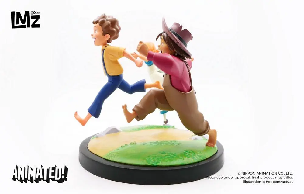 The Adventures of Tom Sawyer Animated! Socha Tom, Huck & Becky 23 cm produktová fotografia