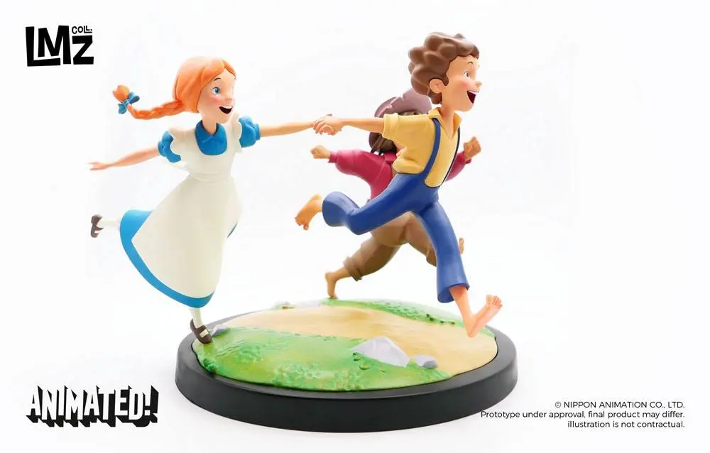 The Adventures of Tom Sawyer Animated! Socha Tom, Huck & Becky 23 cm produktová fotografia
