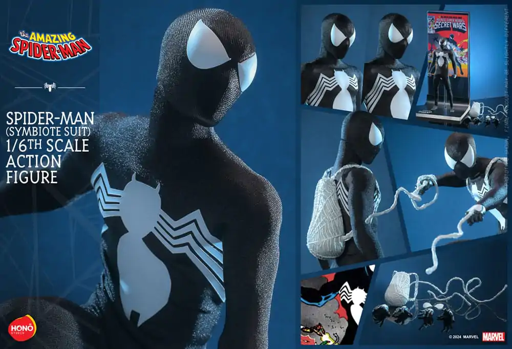 Akčná figúrka 1/6 Spider-Man (Symbiote Suit) 30 cm termékfotó