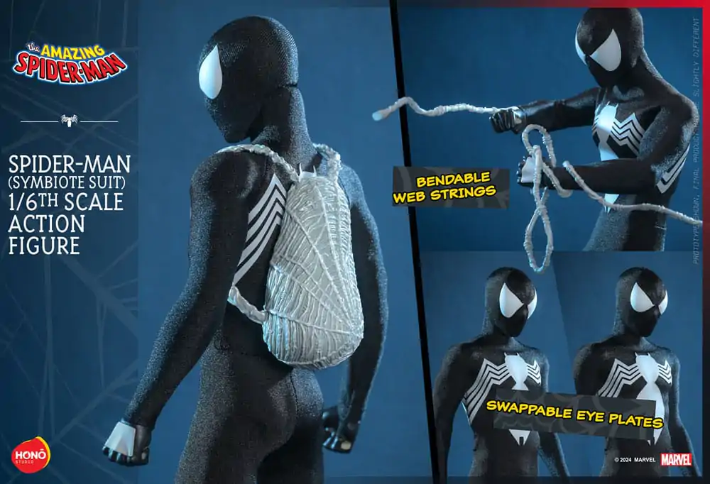 Akčná figúrka 1/6 Spider-Man (Symbiote Suit) 30 cm termékfotó