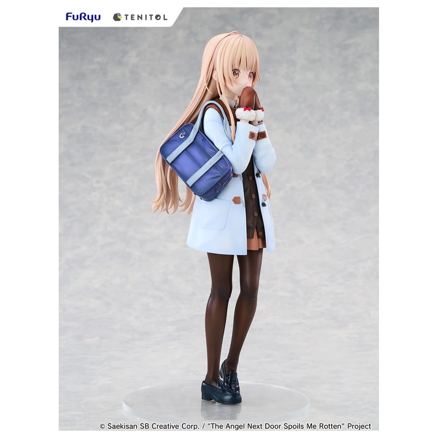 The Angel Next Door Spoils Me Rotten Tenitol Tall PVC figúrka Mahiru Shiina Zimné oblečenie Ver. 30 cm produktová fotografia