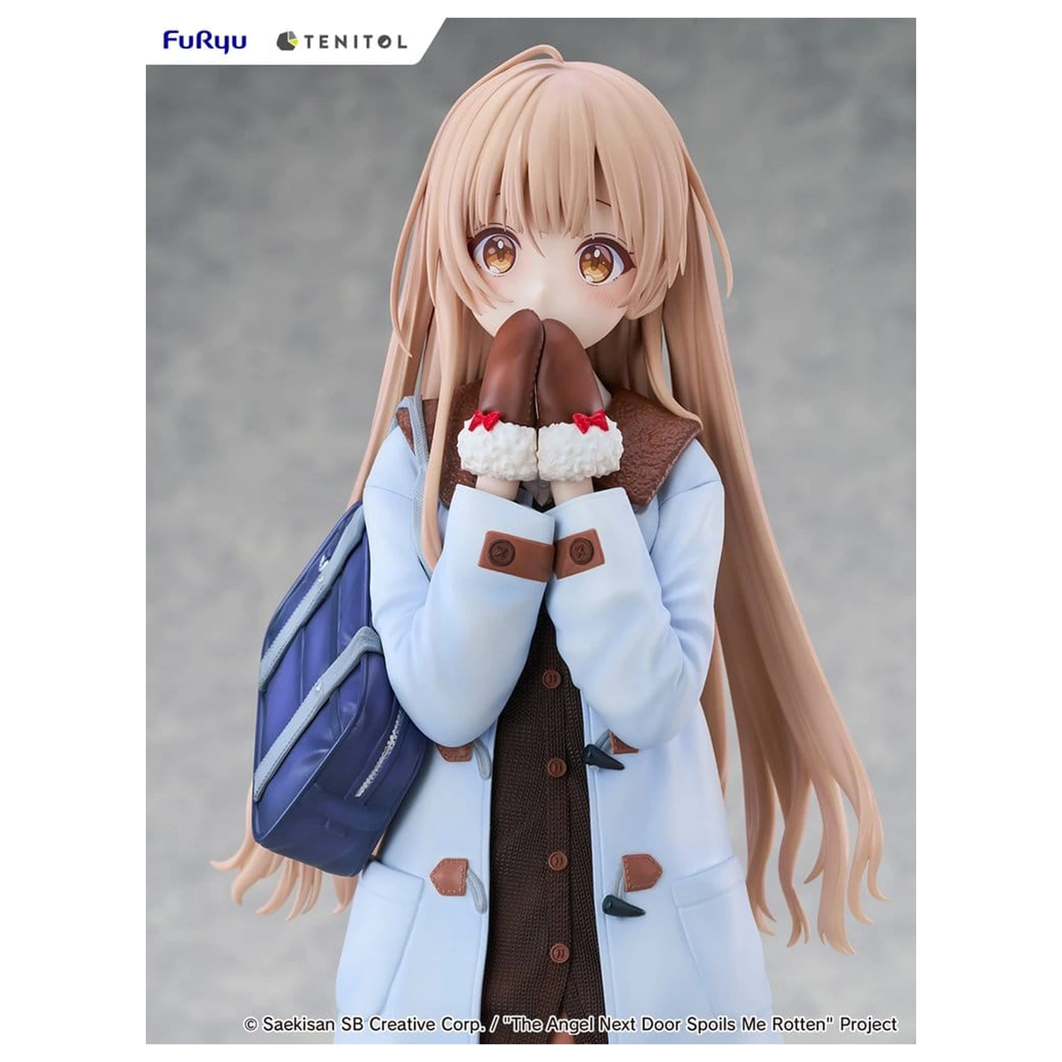 The Angel Next Door Spoils Me Rotten Tenitol Tall PVC figúrka Mahiru Shiina Zimné oblečenie Ver. 30 cm produktová fotografia