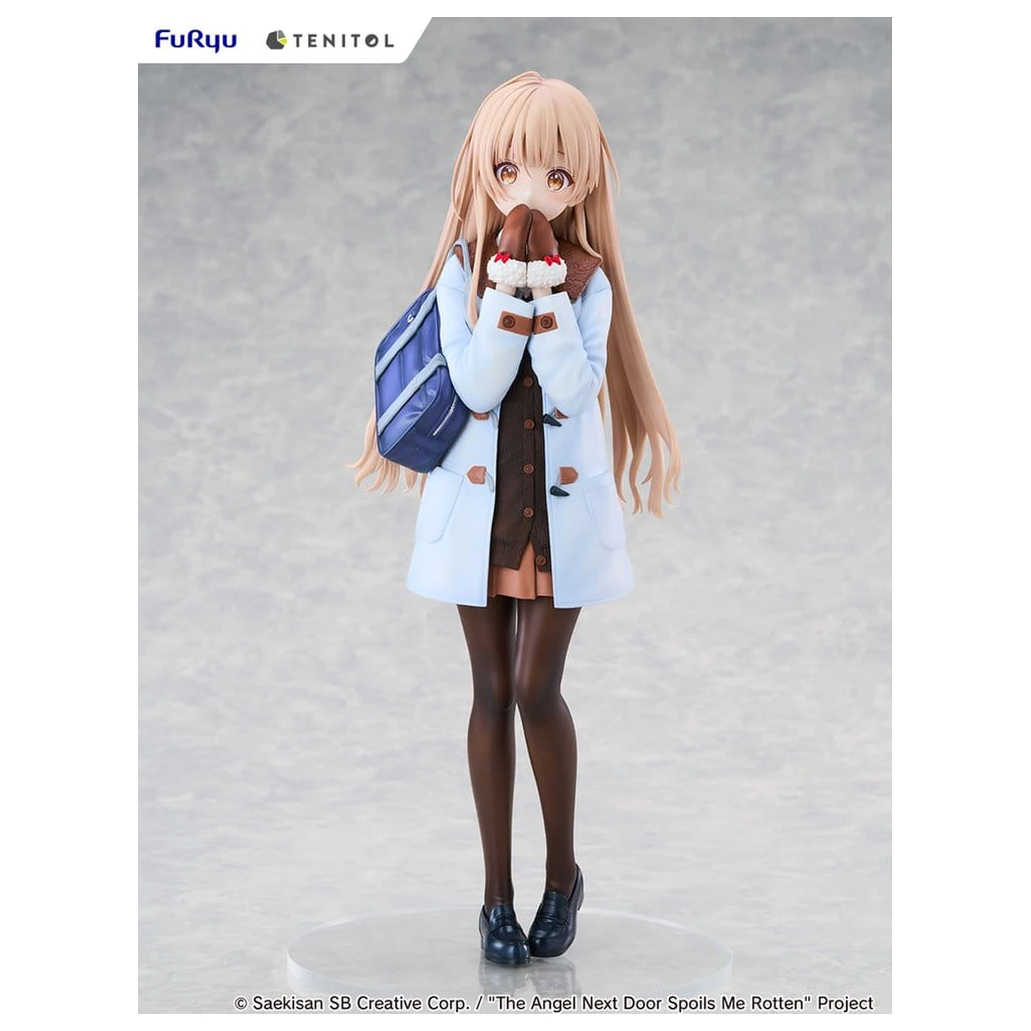 The Angel Next Door Spoils Me Rotten Tenitol Tall PVC figúrka Mahiru Shiina Zimné oblečenie Ver. 30 cm produktová fotografia