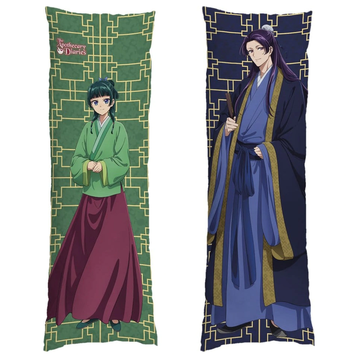 The Apothecary Diaries Dakimakura obliečka na vankúš Maomao & Jinshi 50 x 150 cm produktová fotografia