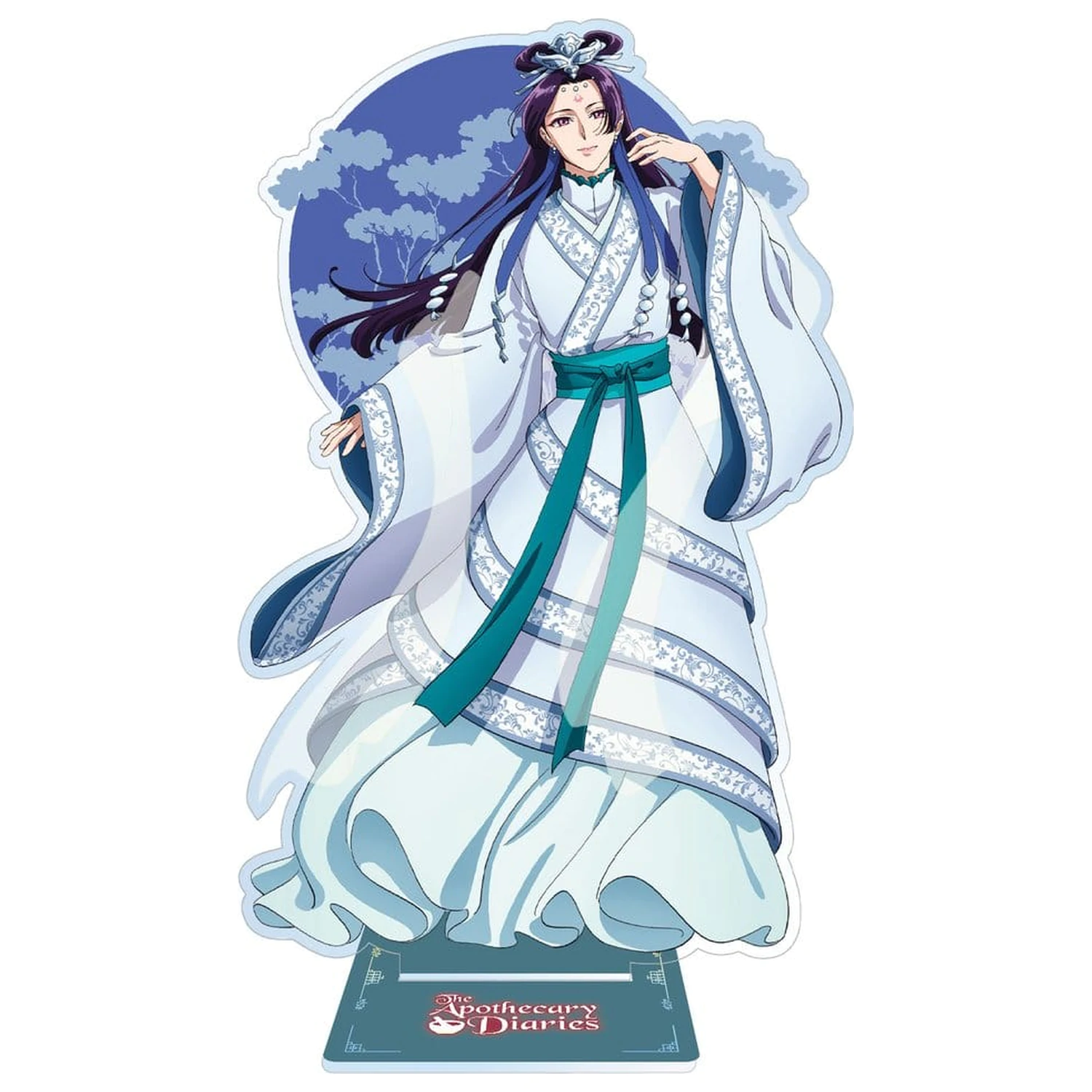 The Apothecary Diaries Akrylový stojan Jinshi Moon Festival Ver. Holographic 18 cm produktová fotografia