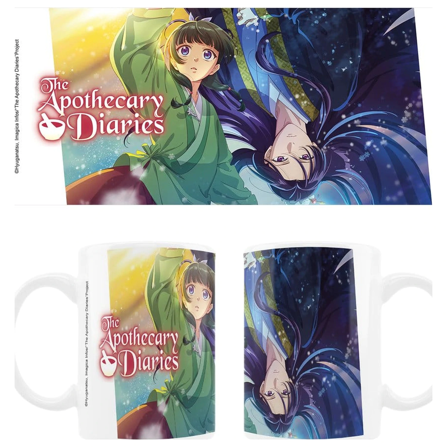 The Apothecary Diaries hrnček Maomao & Jinshi 330 ml produktová fotografia