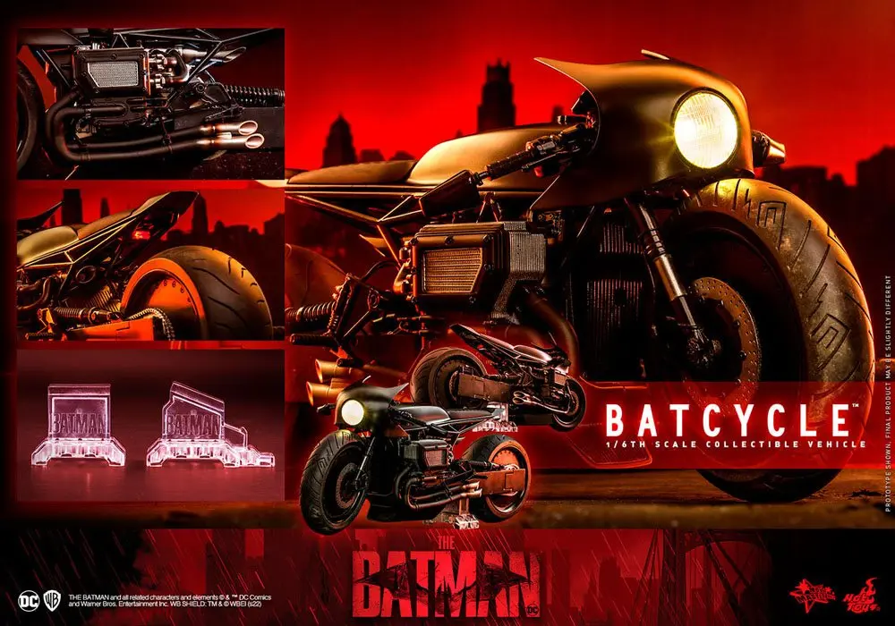 The Batman Movie Masterpiece Vehicle 1/6 Batcycle 42 cm termékfotó