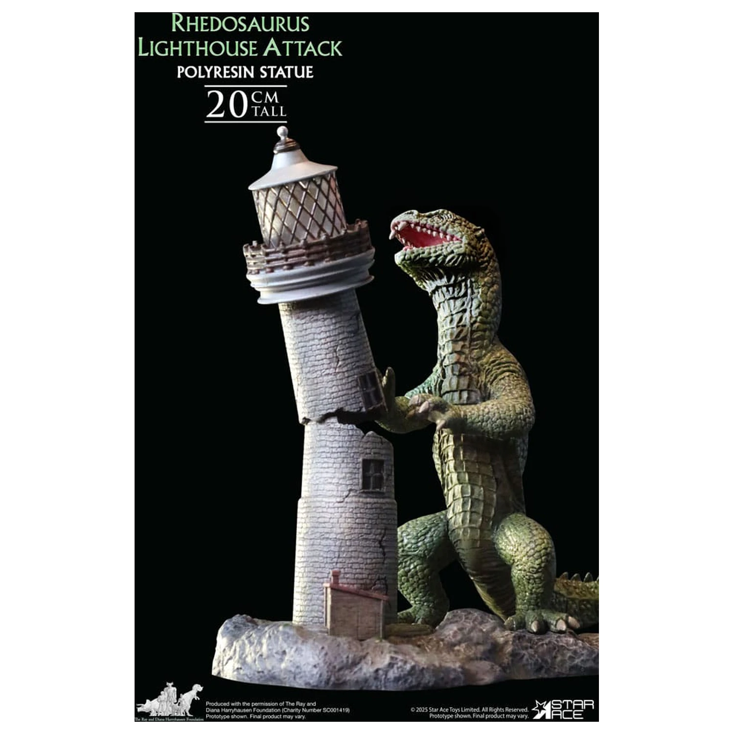 The Beast from 20,000 Fathoms Živicová socha 1/8 Ray Harryhausens Rhedosaurus 20 cm produktová fotografia