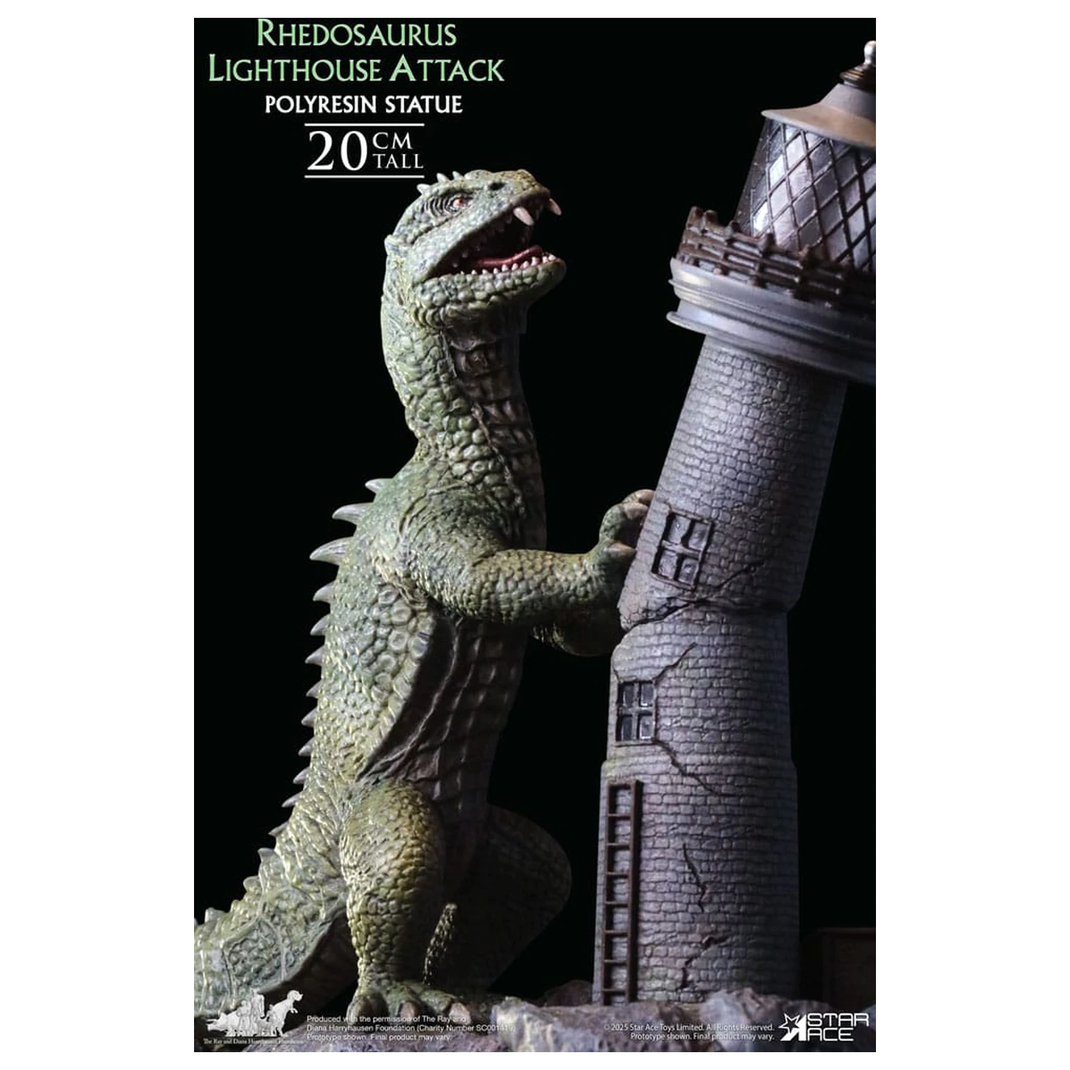 The Beast from 20,000 Fathoms Živicová socha 1/8 Ray Harryhausens Rhedosaurus 20 cm produktová fotografia