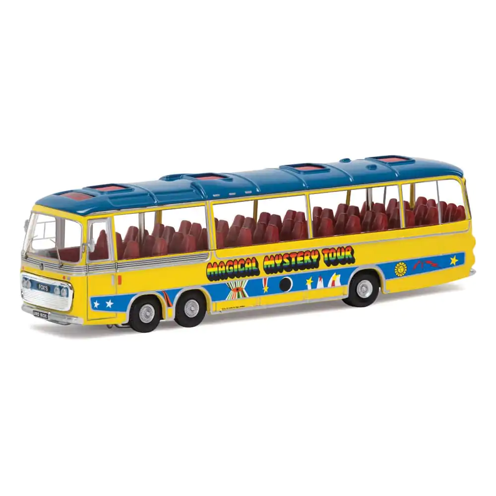 The Beatles Diecast Model 1/76 Autobus Magical Mystery Tour produktová fotografia