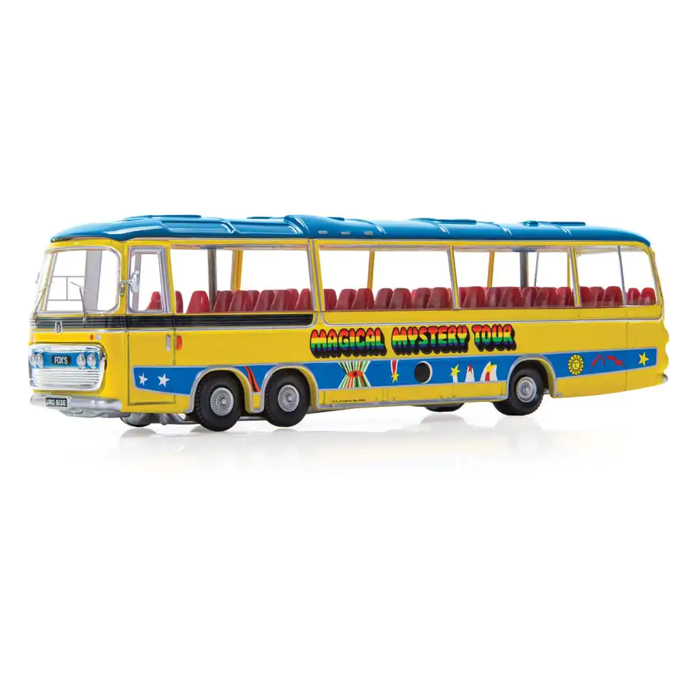The Beatles Diecast Model 1/76 Autobus Magical Mystery Tour produktová fotografia