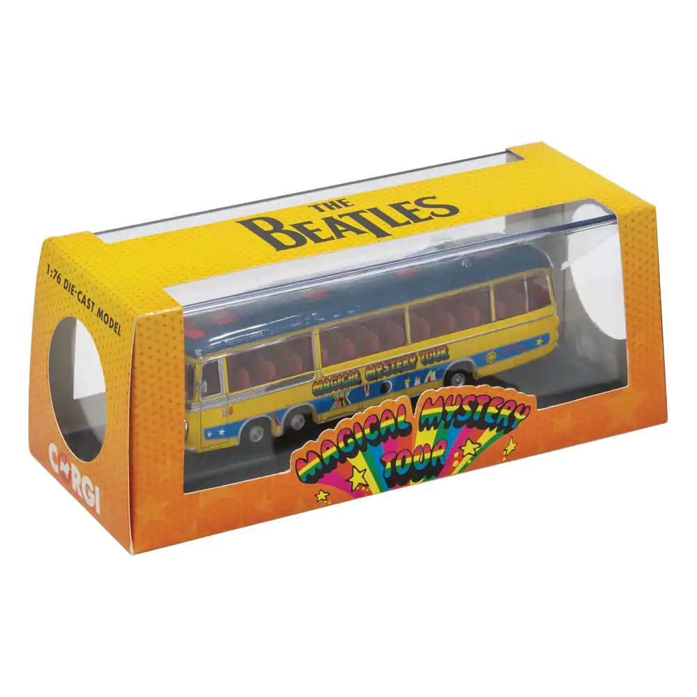 The Beatles Diecast Model 1/76 Autobus Magical Mystery Tour produktová fotografia