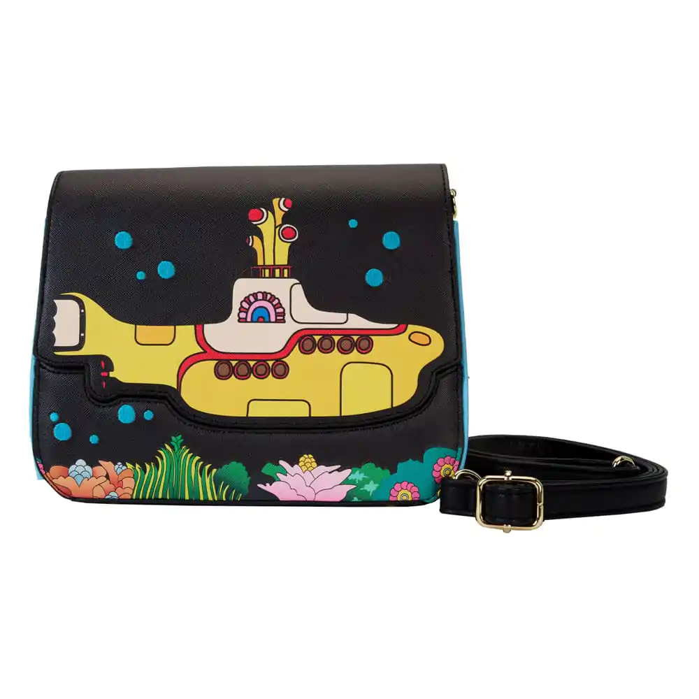 The Beatles by Loungefly cestovná taška na doklady Figural Yellow Submarine Flap Pocket produktová fotografia