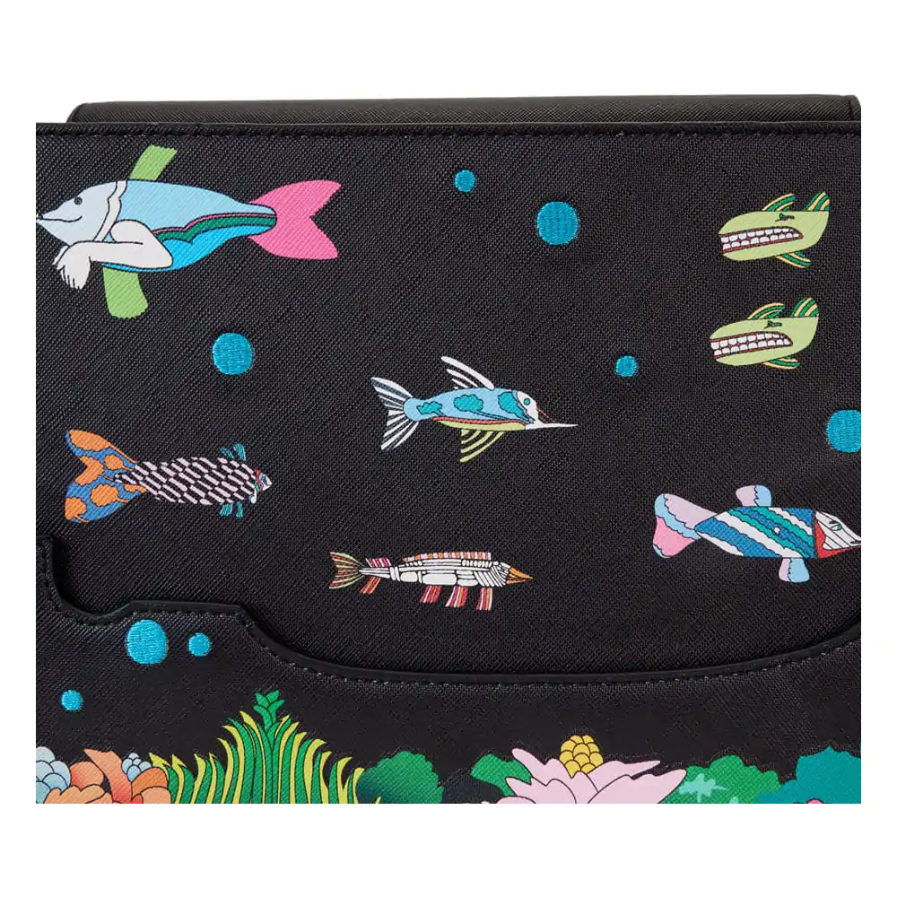 The Beatles by Loungefly cestovná taška na doklady Figural Yellow Submarine Flap Pocket produktová fotografia