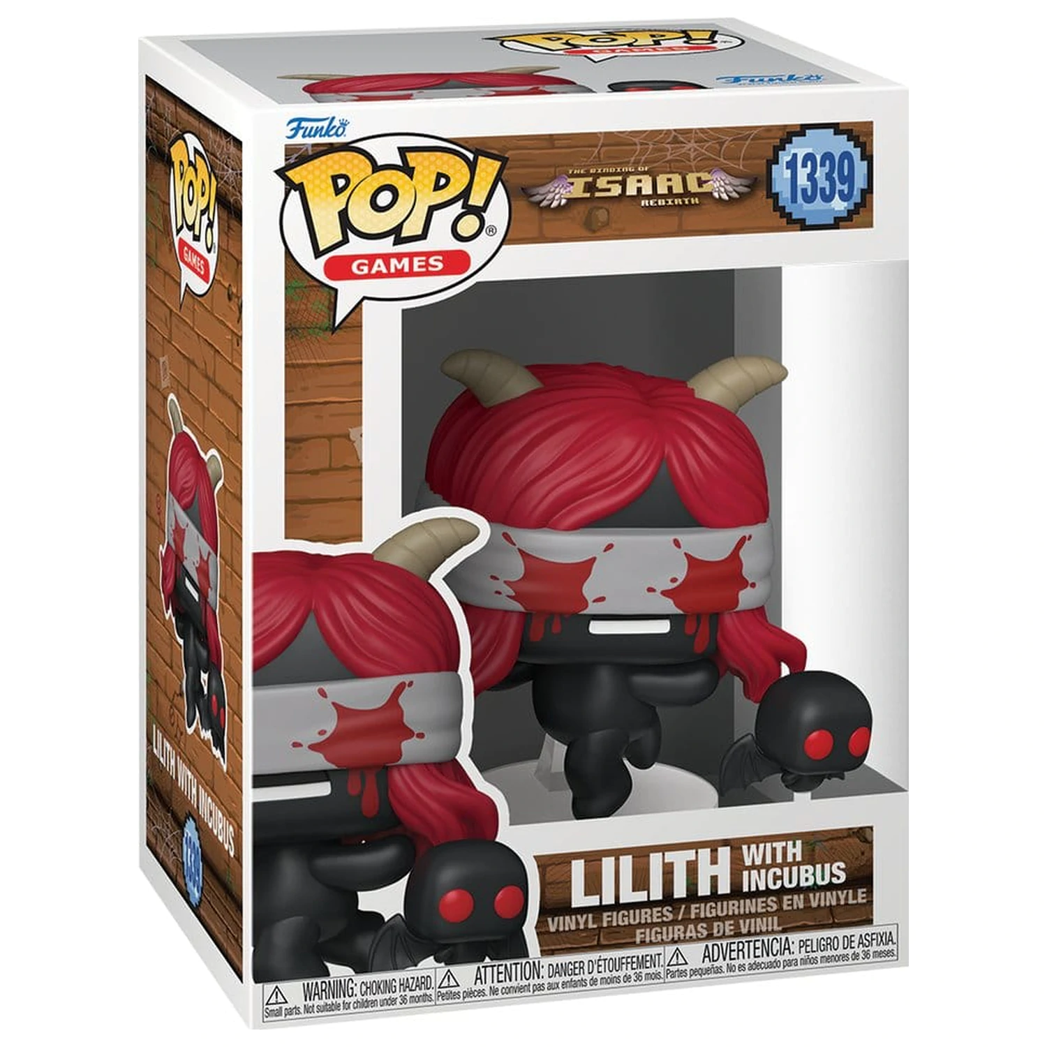 The Binding of Isaac Funko POP! & Buddy vinylová figúrka Lilith with Bat 9 cm produktová fotografia