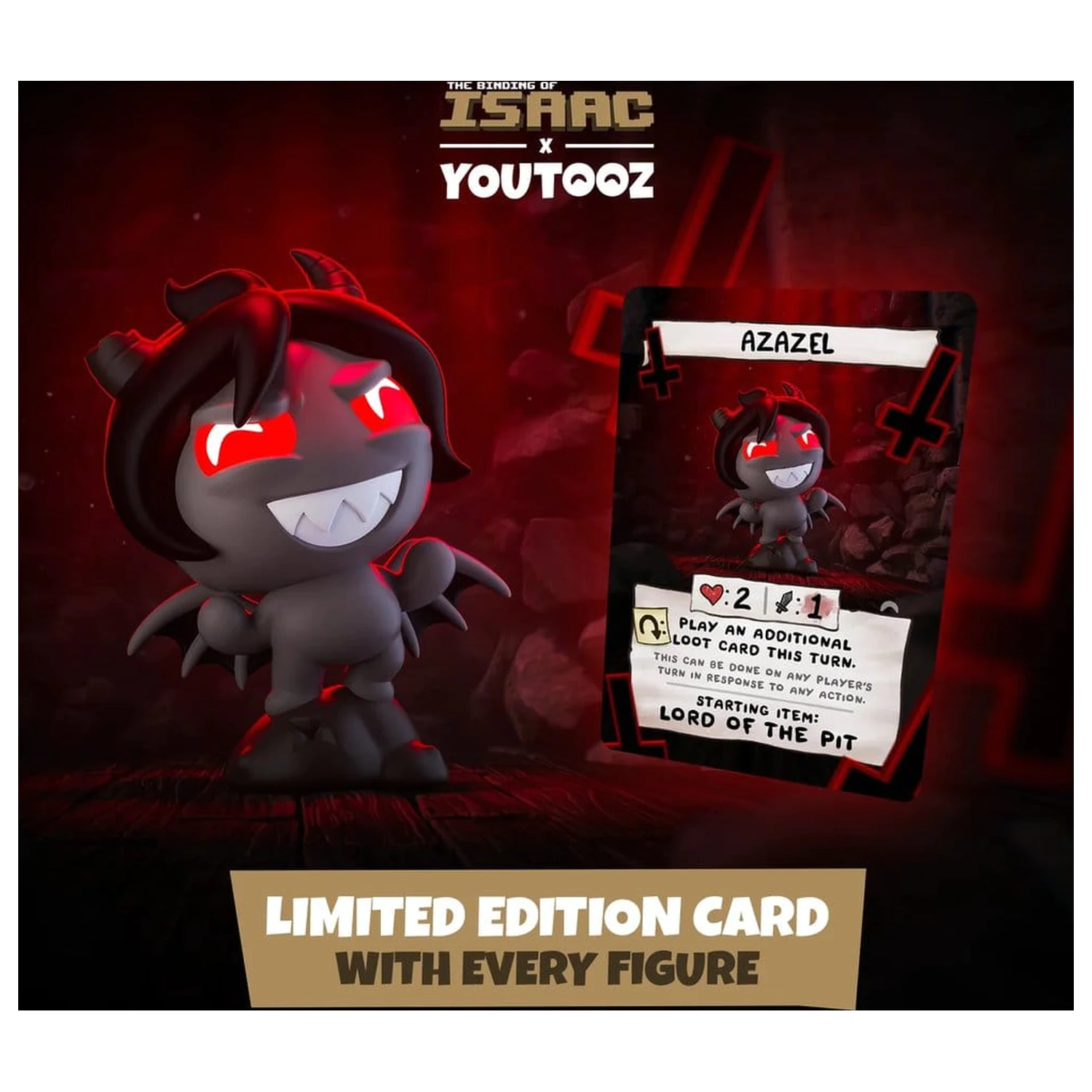 The Binding of Isaac Vinylová figúrka Azazel 9 cm produktová fotografia