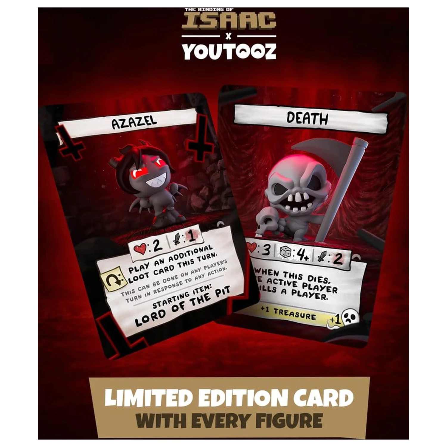 The Binding of Isaac vinylová figúrka Death 8 cm produktová fotografia