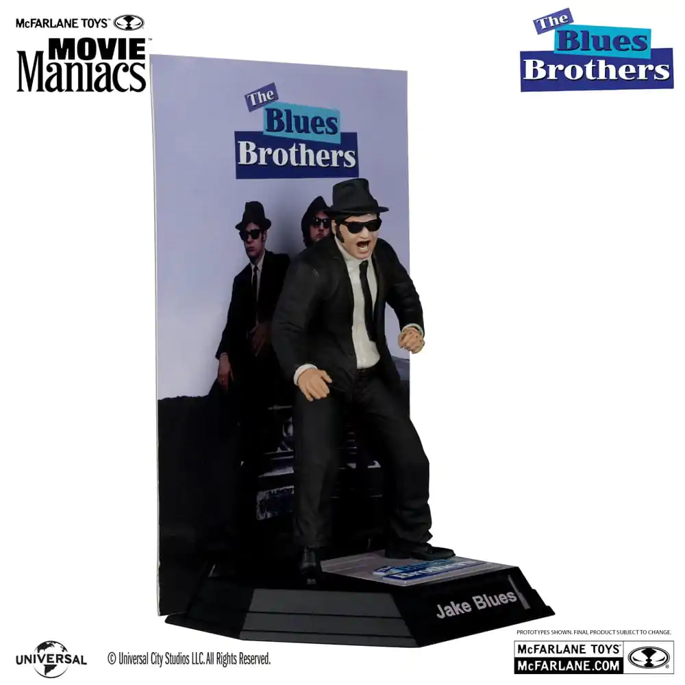 The Blues Brothers Movie Maniacs Jake & Elwood Blues (Gold Label) PVC soška 2-balenie 15 cm termékfotó