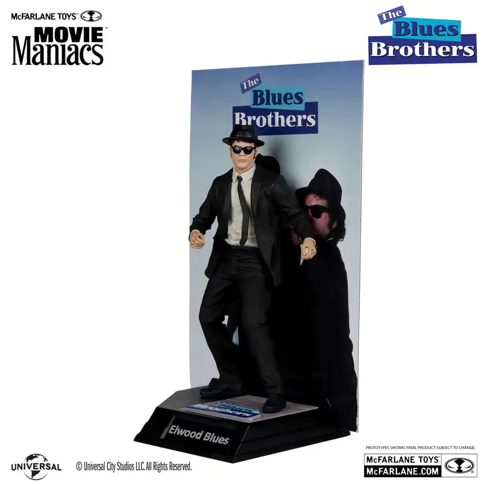 The Blues Brothers Movie Maniacs Jake & Elwood Blues (Gold Label) PVC soška 2-balenie 15 cm termékfotó