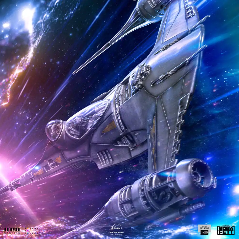 The Book of Boba Fett Demi Art Scale Socha 1/20 Mando's N-1 Starfighter 60 cm produktová fotografia