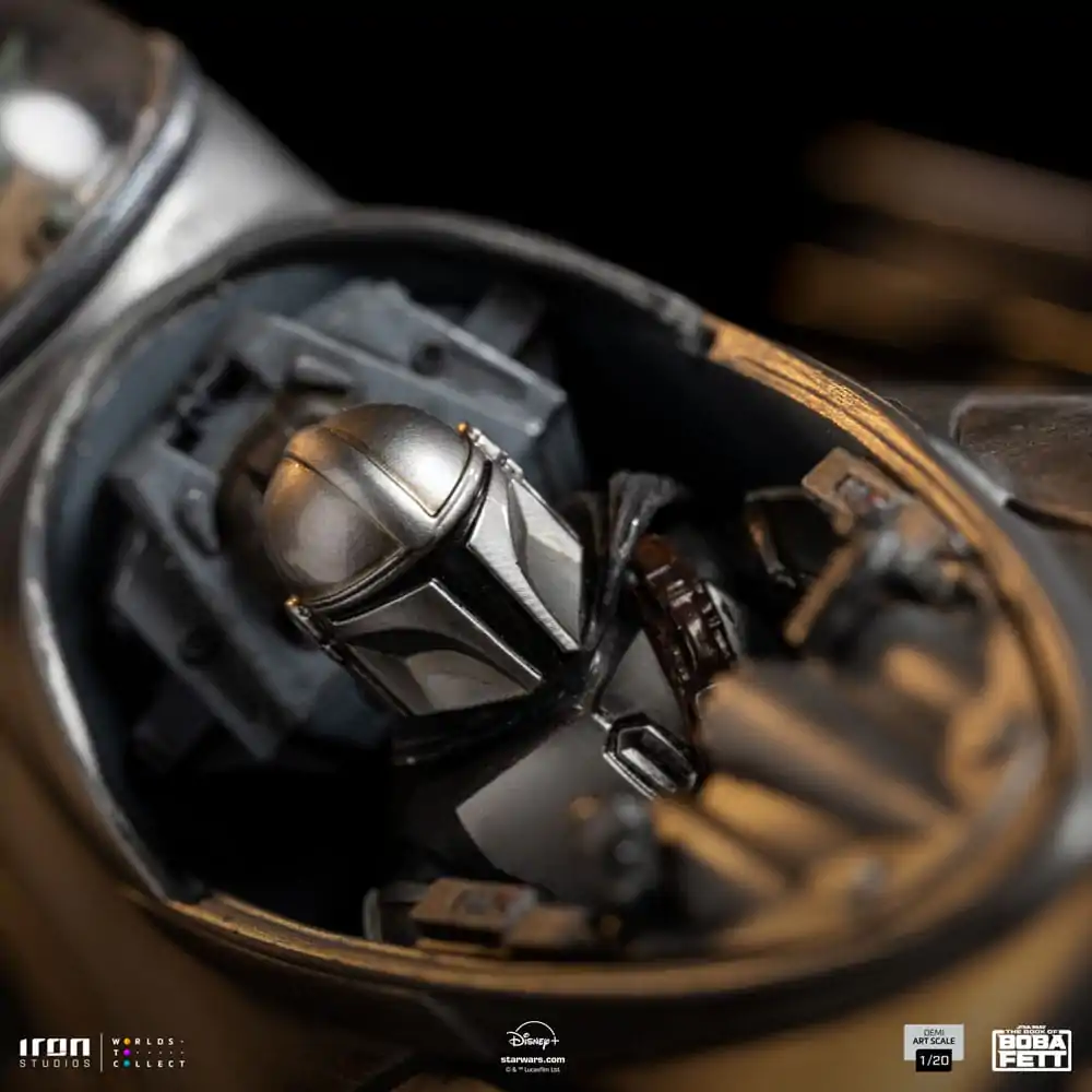The Book of Boba Fett Demi Art Scale Socha 1/20 Mando's N-1 Starfighter 60 cm produktová fotografia