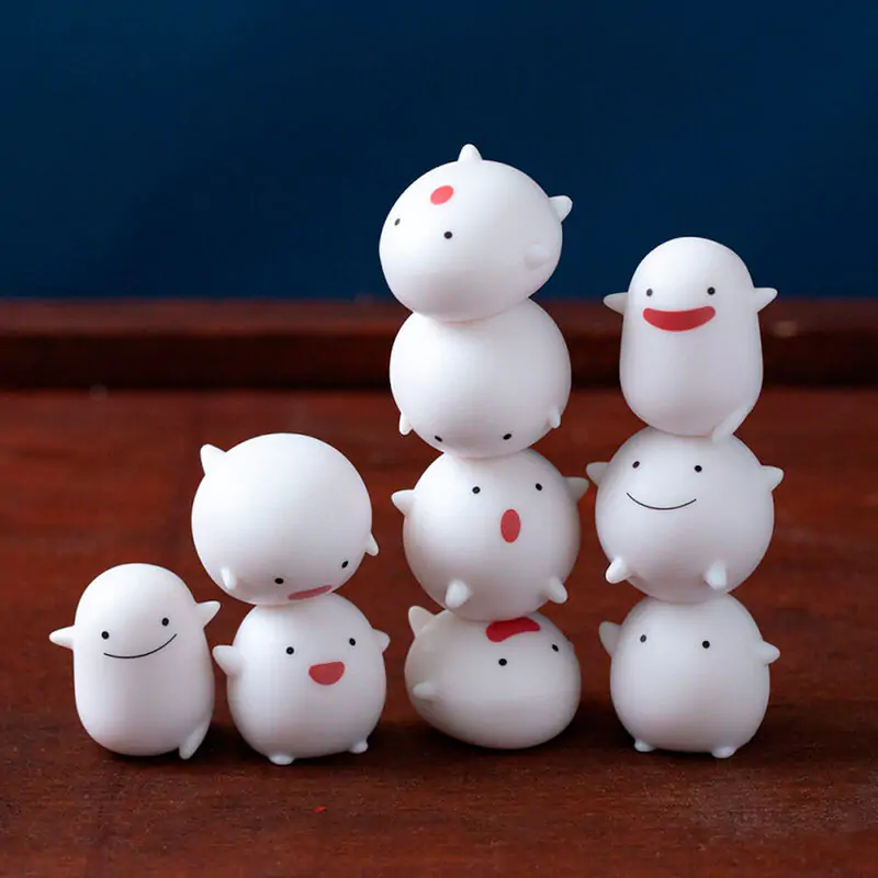 The Boy and the Heron Warawara Nosechara set figúrky 3 cm produktová fotografia