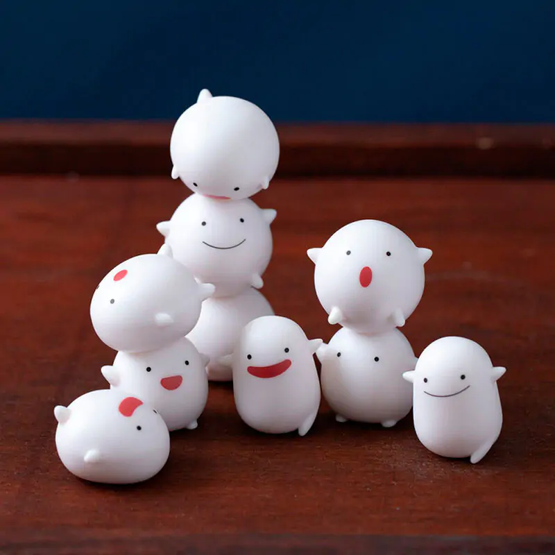 The Boy and the Heron Warawara Nosechara set figúrky 3 cm produktová fotografia