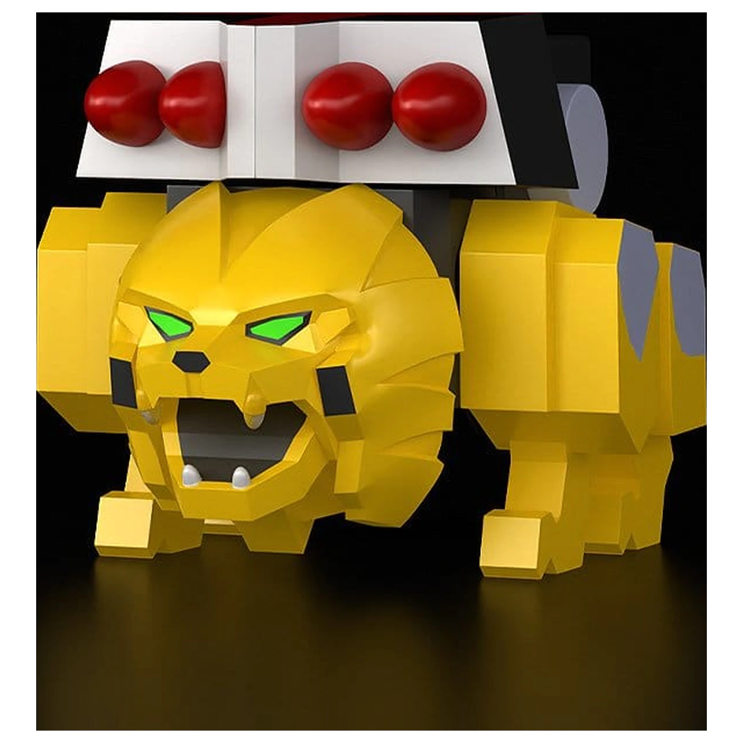 The Brave Fighter of Legend Da-Garn Brickroid Action Figure Ga-Orn (Animal Mode) 2 cm produktová fotografia