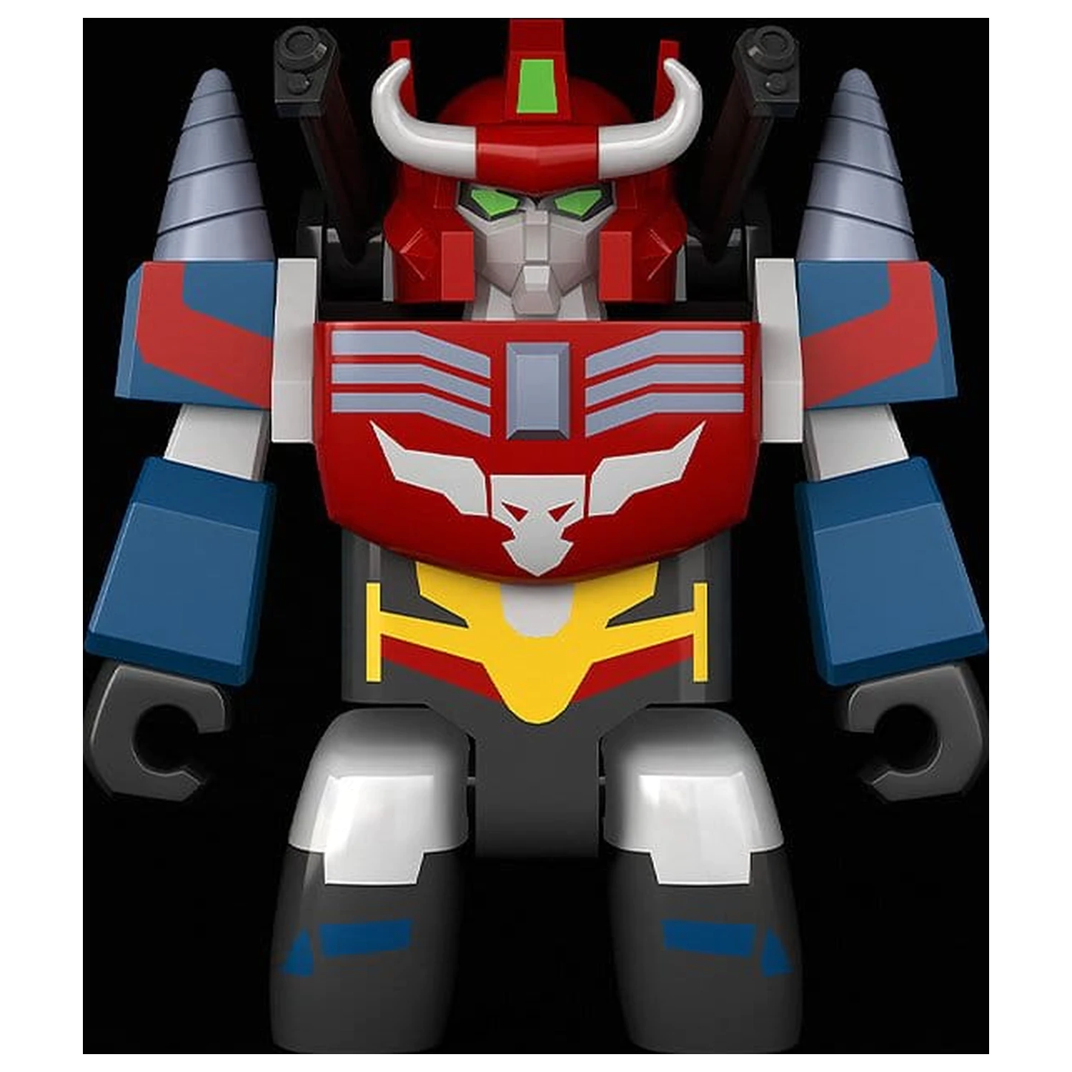 The Brave Fighter of Legend Da-Garn Brickroid Action Figure Land Bison 5 cm produktová fotografia