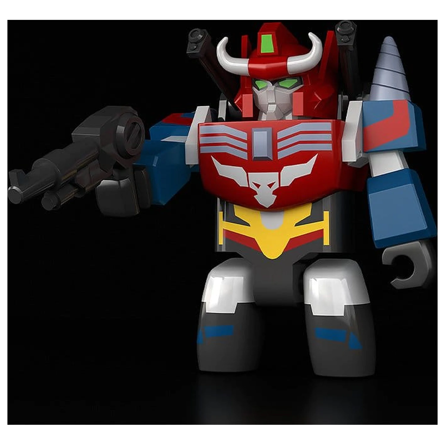 The Brave Fighter of Legend Da-Garn Brickroid Action Figure Land Bison 5 cm produktová fotografia