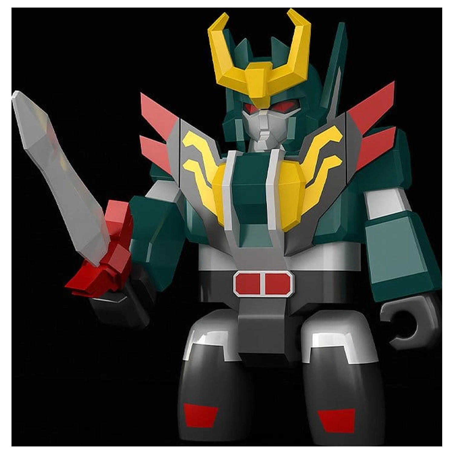 The Brave Fighter of Legend Da-Garn Brickroid Action Figure Seven Changer 5 cm produktová fotografia