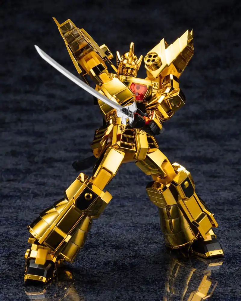 The Brave of Gold Goldran Plastic Model Kit The Goldran Gold-Plated Ver. 19 cm - Plastiková modelová stavebnica produktová fotografia