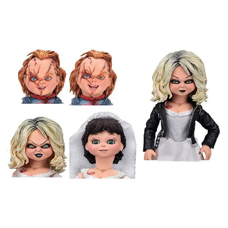 Postavička The Bride of Chucky Tiffany & Chucky figúrka 10 cm termékfotó