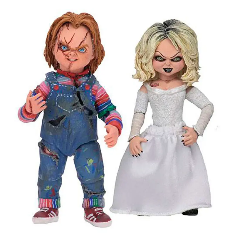 Postavička The Bride of Chucky Tiffany & Chucky figúrka 10 cm termékfotó