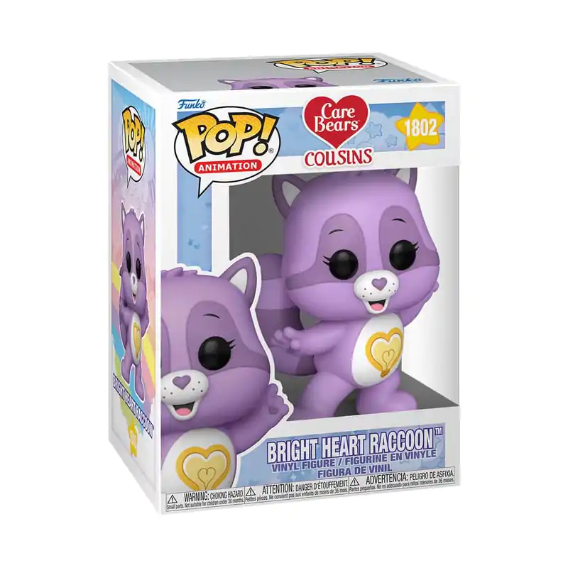 The Care Bears Funko POP! Animation Vinylová figúrka Bright Heart Raccoon 9 cm produktová fotografia